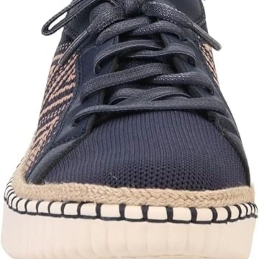 Skechers Wilshire Boulevard Size 7 Slip Ons - Navy Blue - Picture 8 of 9